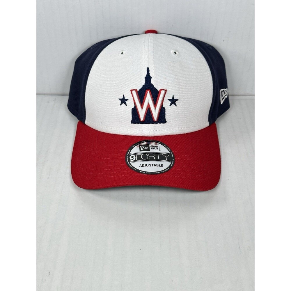 New Era Washington Nationals MLB 9FORTY SnapBack Adjustable Hat Cap NWT OSFM